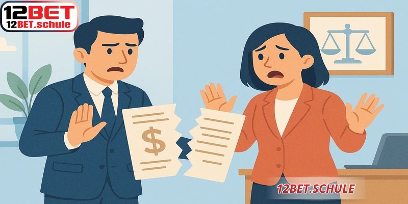 Miễn Trừ Trách Nhiệm Tại Nhà Cái Uy Tín 12BET Năm 2026 5 Miễn trừ trách nhiệm 12BET quy định pháp lý minh bạch giúp người chơi an tâm hơn