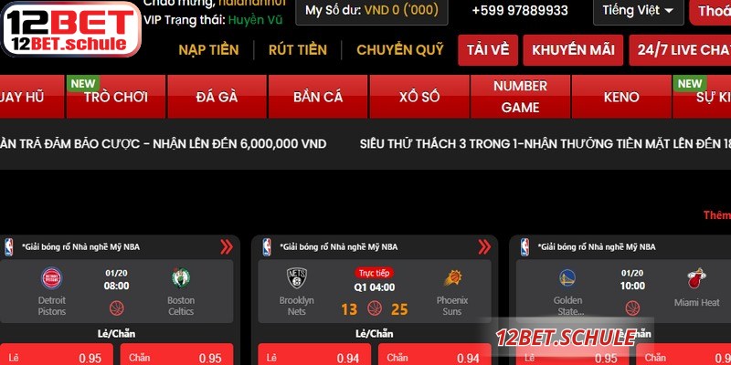 Nạp Tiền 12BET – Hướng Dẫn Giao Dịch Siêu Tốc An Toàn 5 Đa dạng phương thức thanh toán nạp tiền 12BET giúp người chơi thực hiện dễ