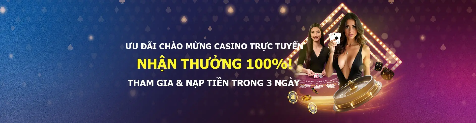 Tiền thưởng Live Casino 100% Nạp lần đầu 12BET